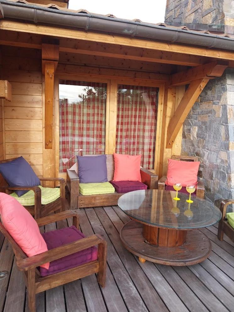 Le Chalet Des 3 Ours Neuvecelle Luaran gambar